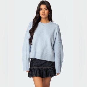 Edikted Light Blue Sweater